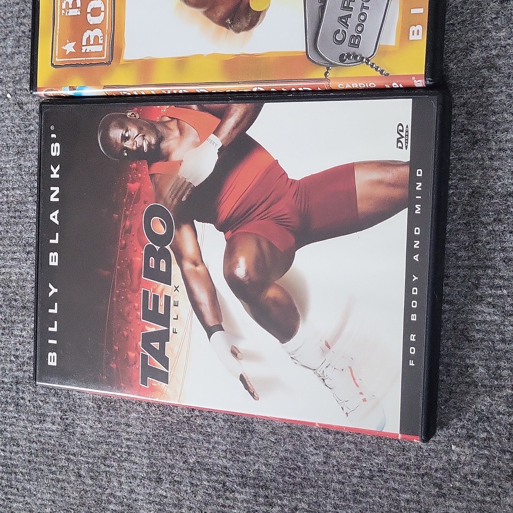 Billy Blanks Tae Bo and Bootcamp DVD Set - Black, White, Gold - Picture 4 of 4